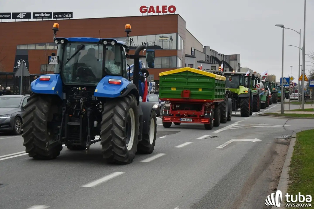 Protest rolników. 