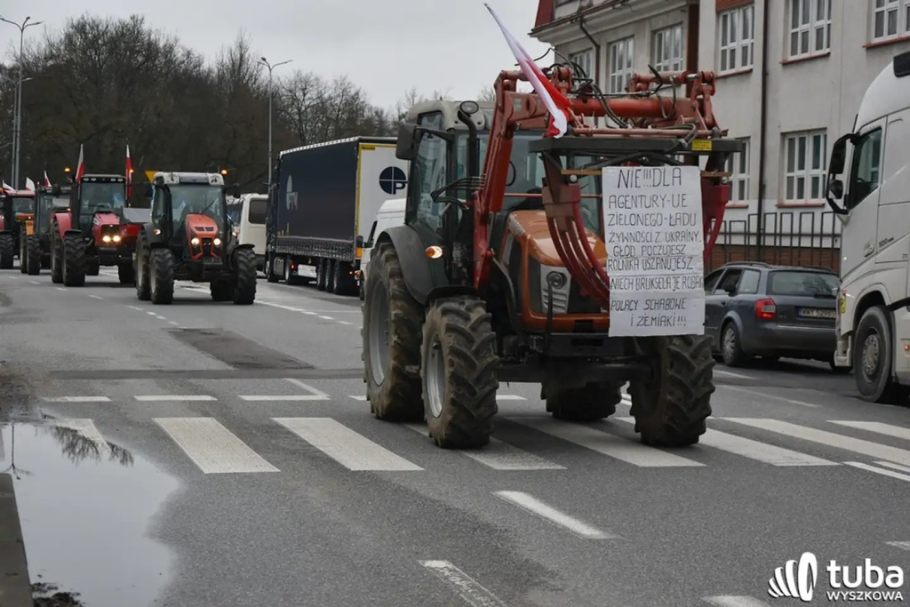 Protest rolników. 