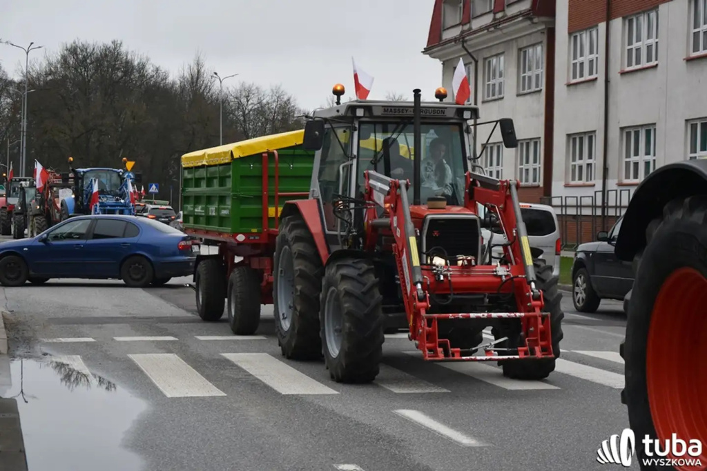Protest rolników. 
