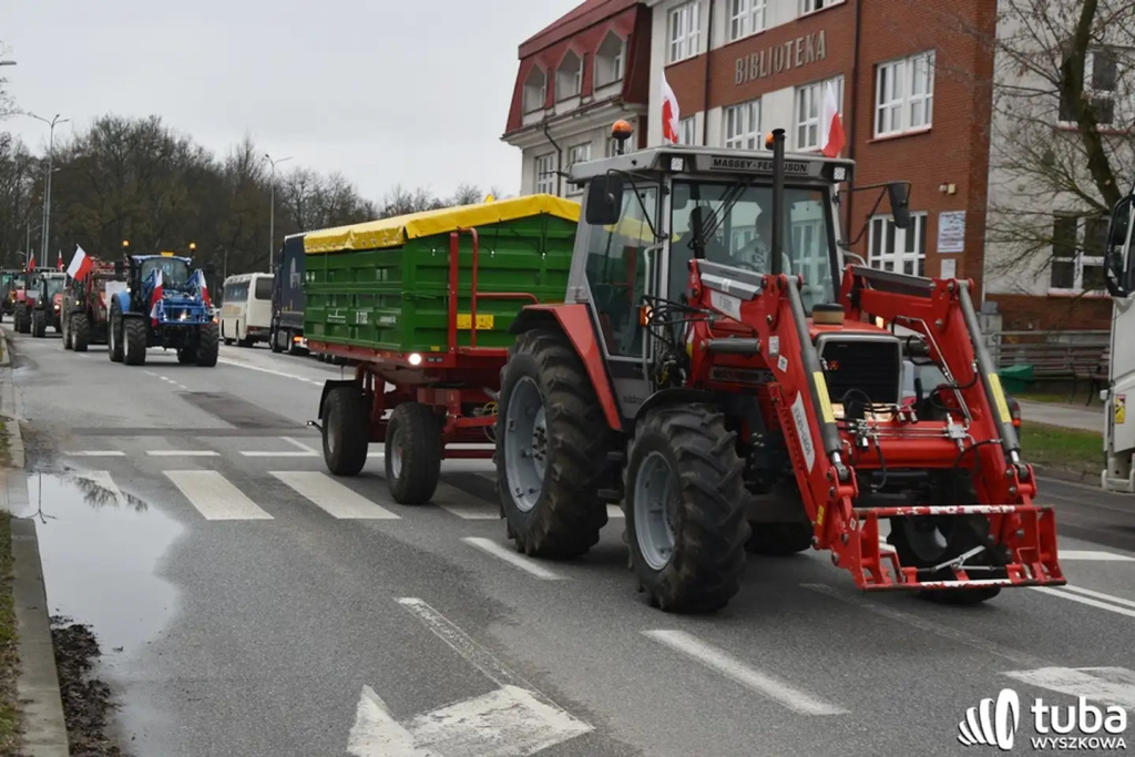 Protest rolników. 