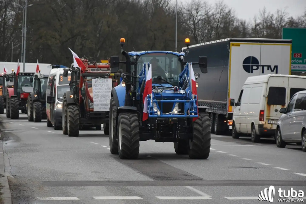 Protest rolników. 