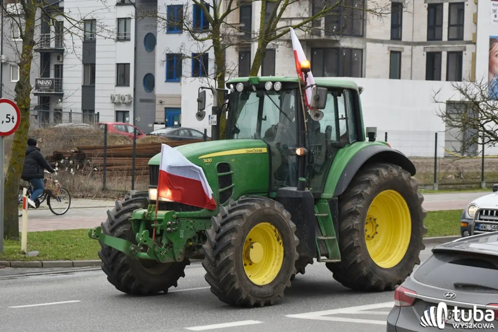 Protest rolników. 