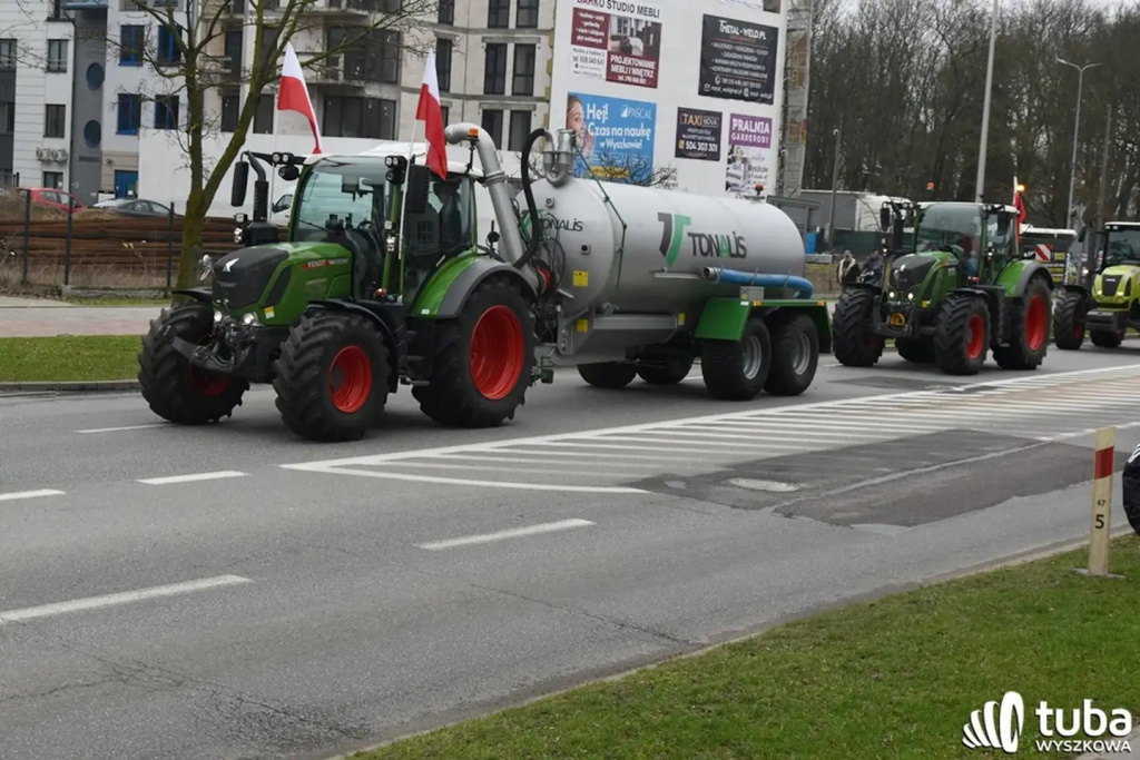 Protest rolników. 
