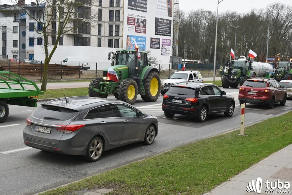Protest rolników. 