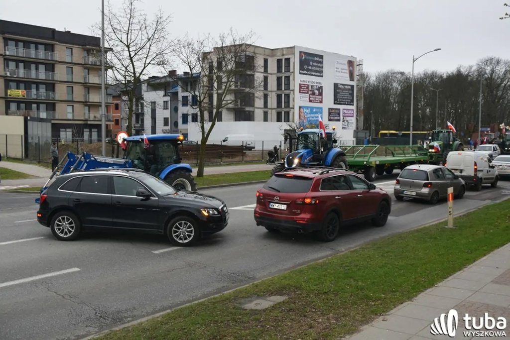 Protest rolników. 