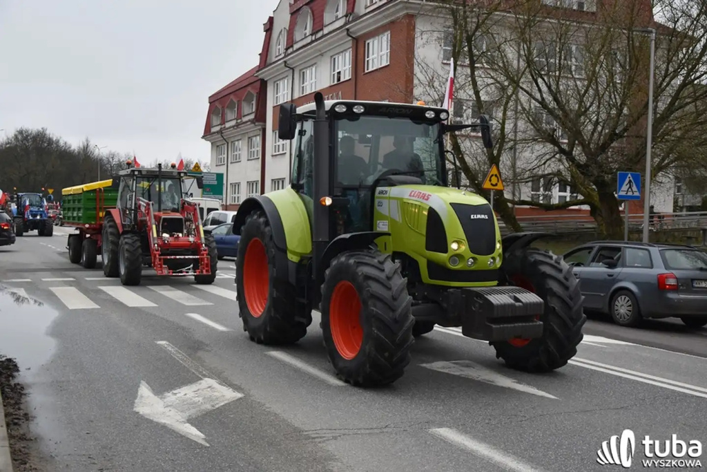 Protest rolników. 