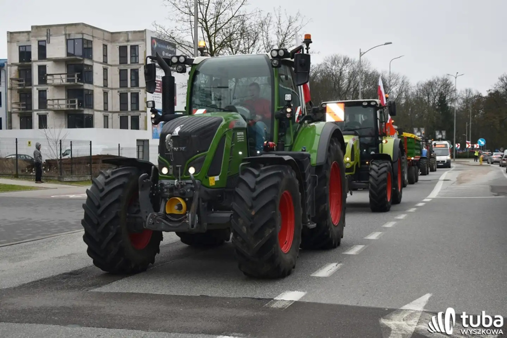 Protest rolników. 