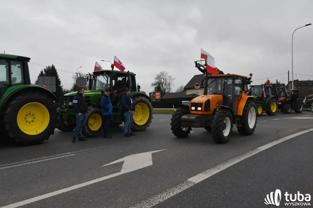 Protest rolników. 