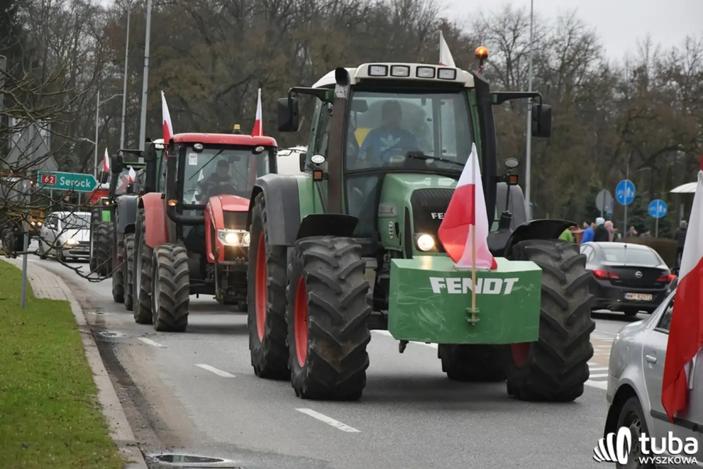 Protest rolników. 