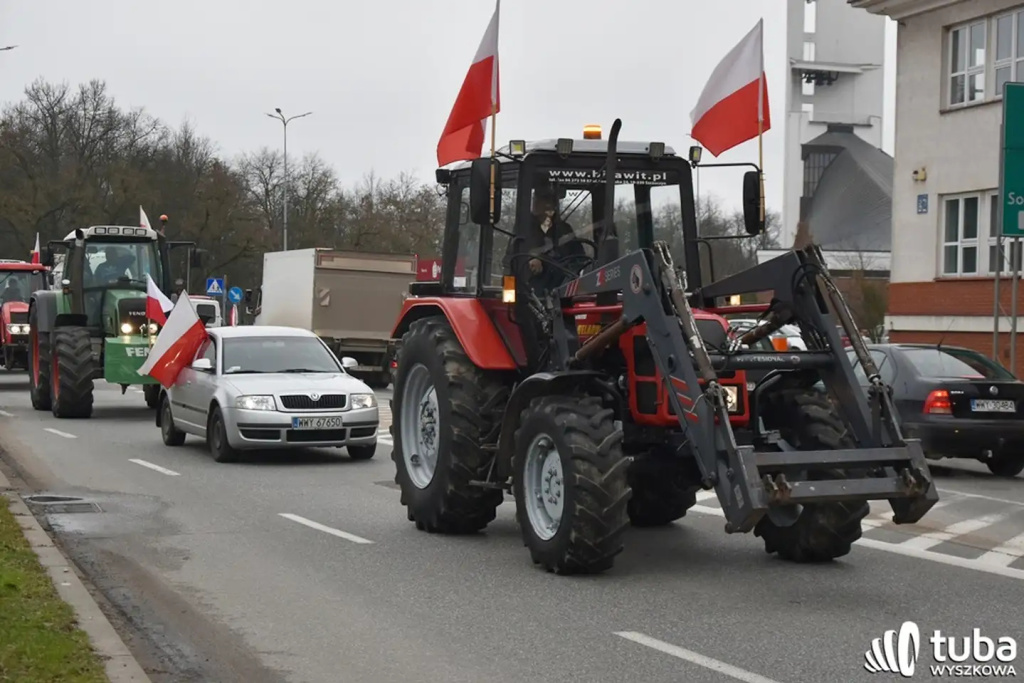 Protest rolników. 