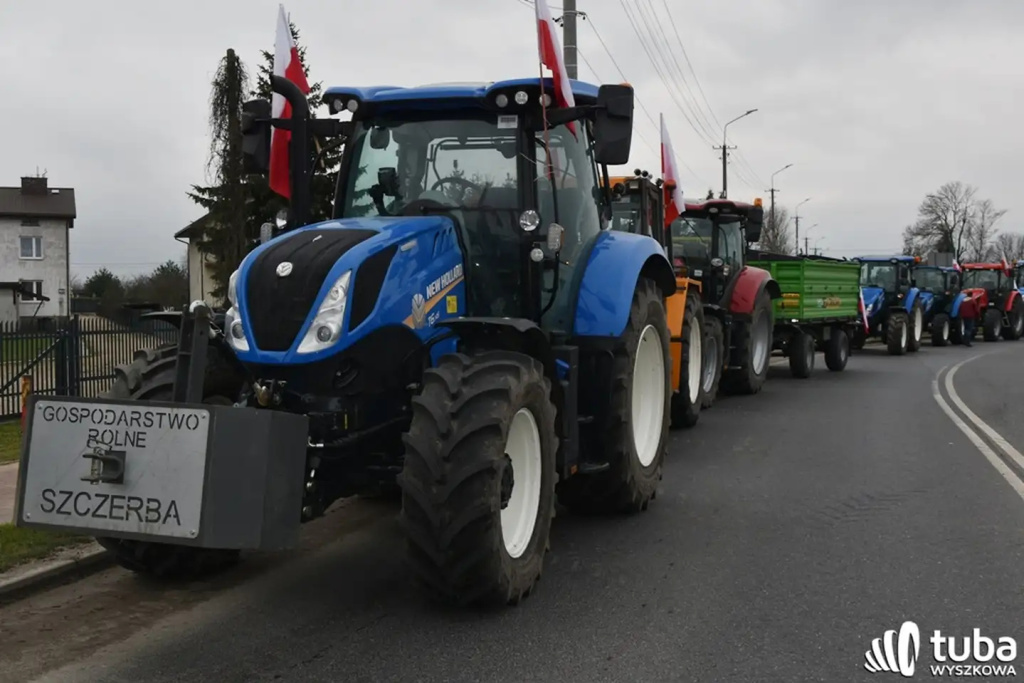 Protest rolników. 
