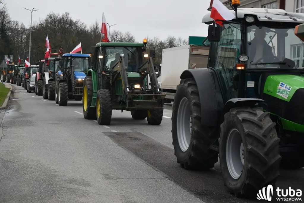 Protest rolników. 