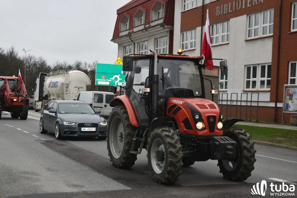 Protest rolników. 
