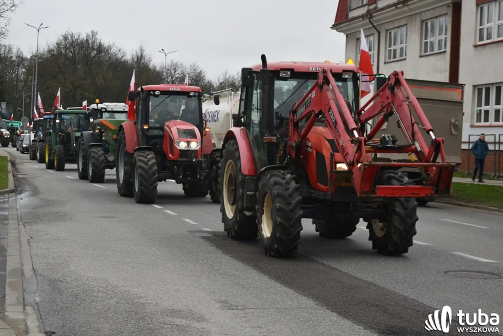 Protest rolników. 