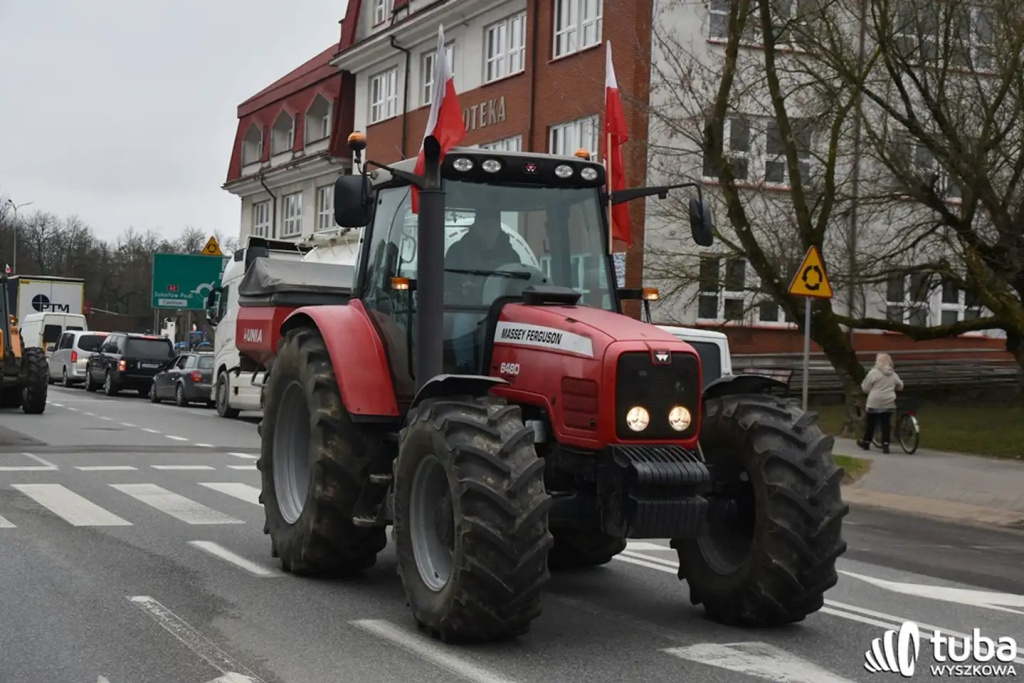 Protest rolników. 