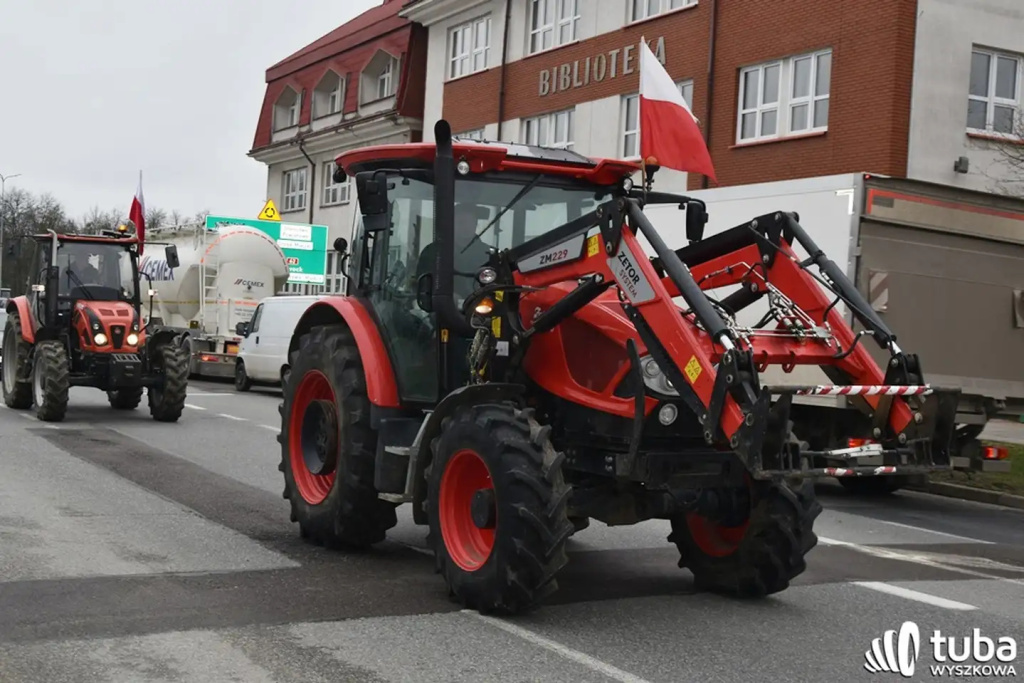Protest rolników. 