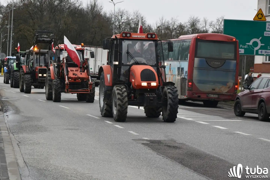 Protest rolników. 