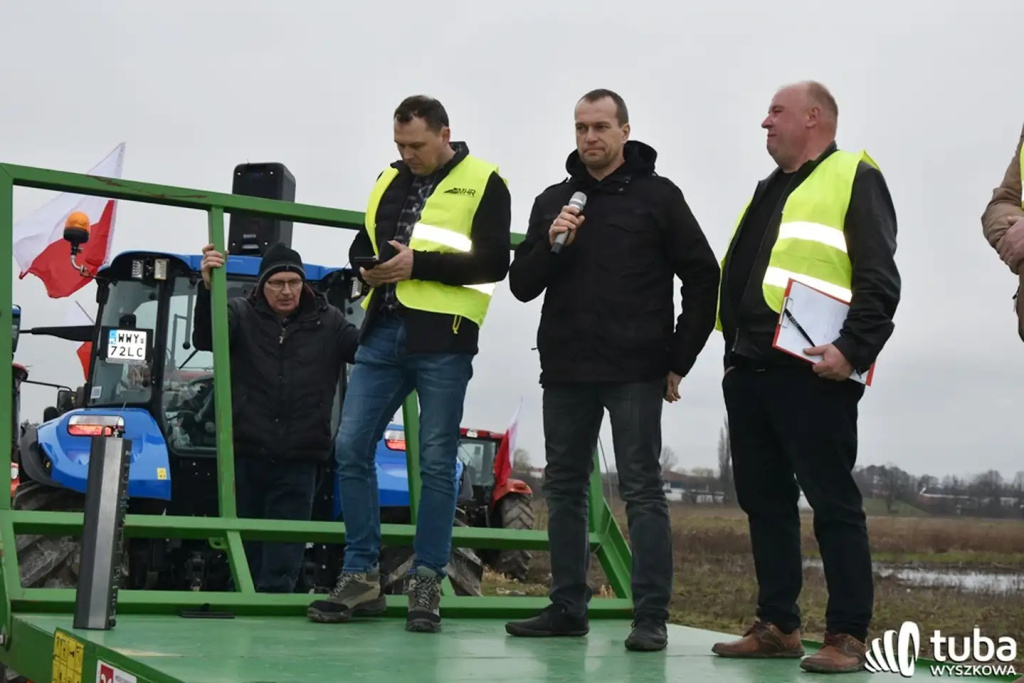 Protest rolników. 