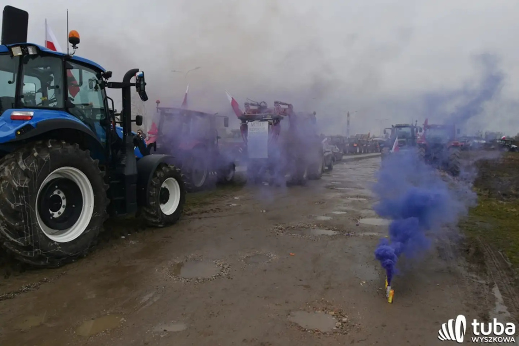 Protest rolników. 