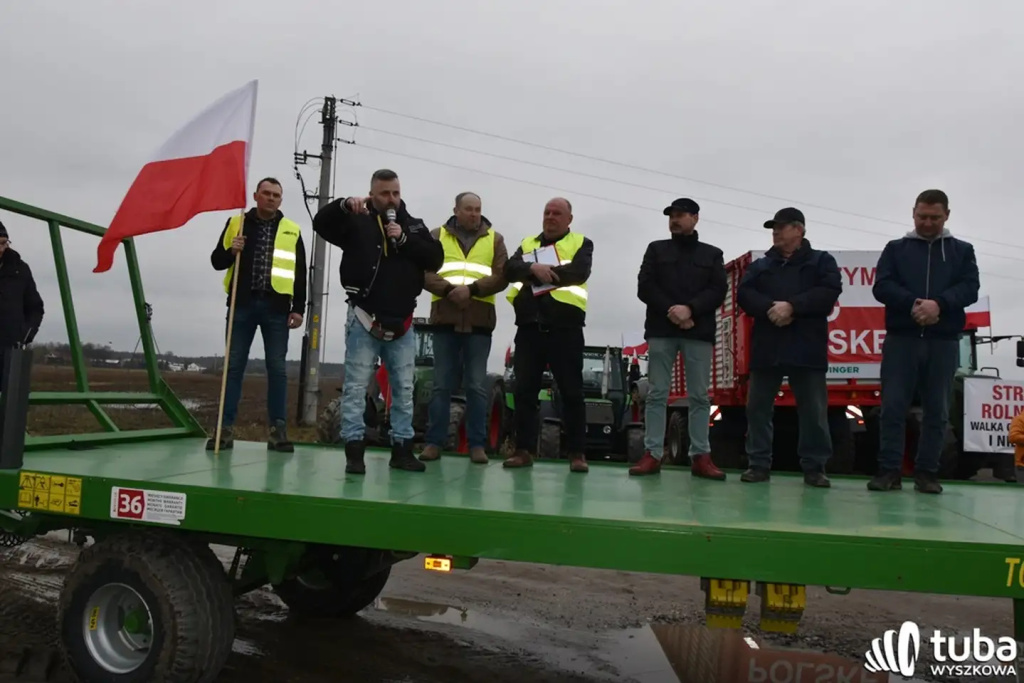 Protest rolników. 