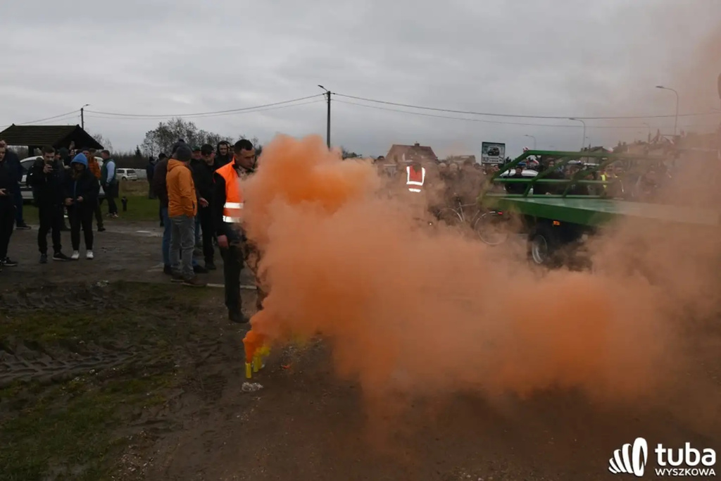 Protest rolników. 