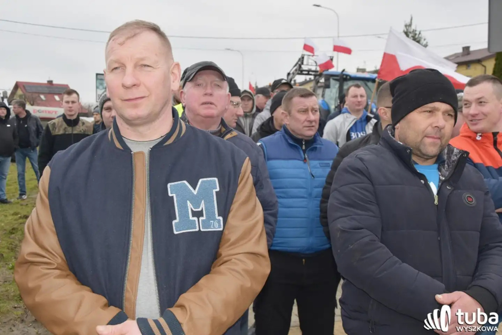 Protest rolników. 