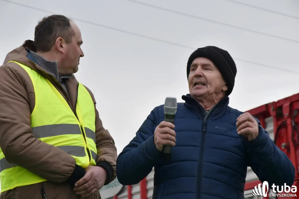 Protest rolników. 