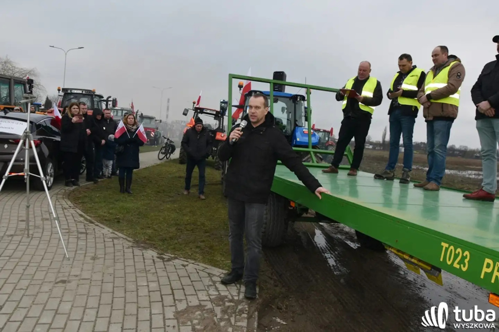 Protest rolników. 