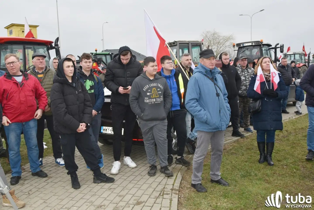 Protest rolników. 