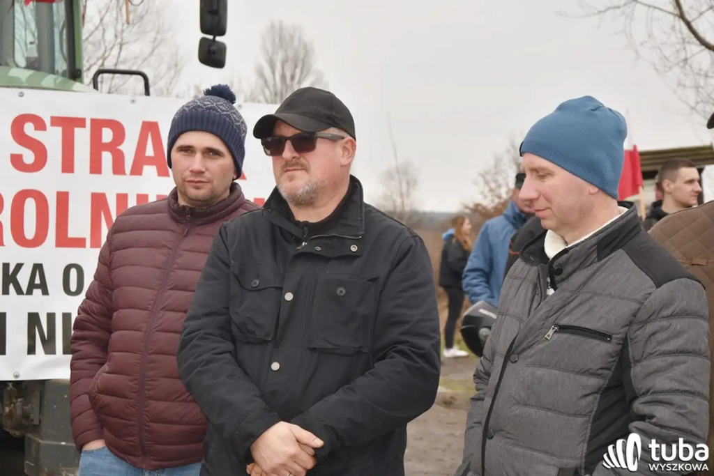 Protest rolników. 