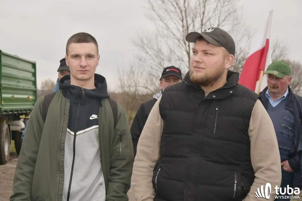 Protest rolników. 