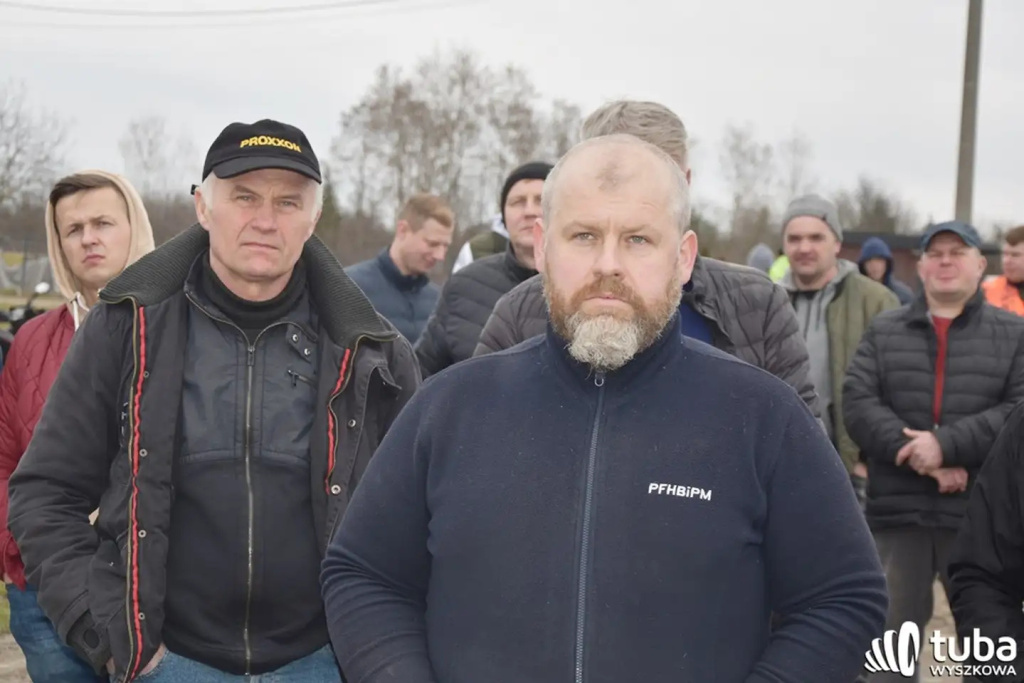 Protest rolników. 