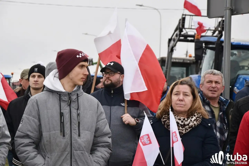 Protest rolników. 