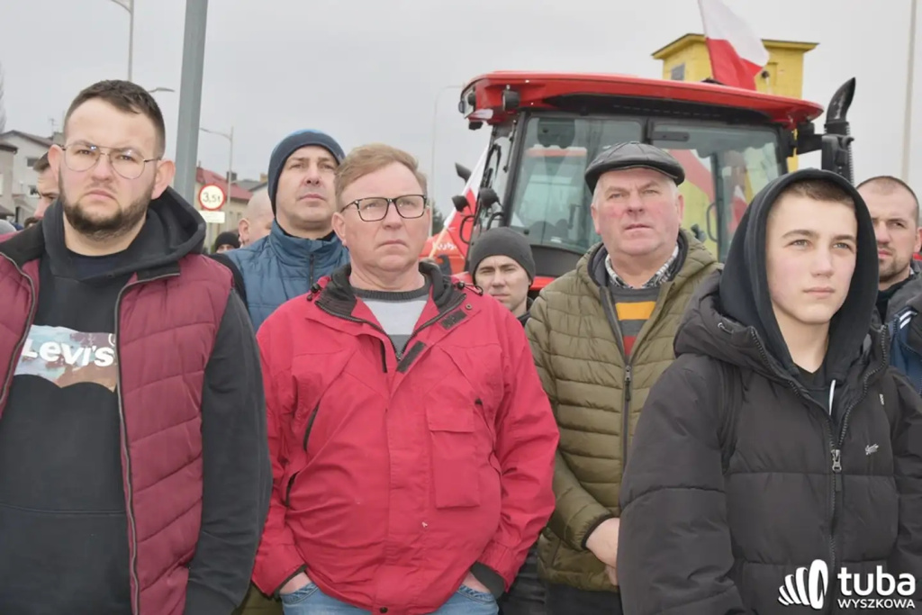 Protest rolników. 