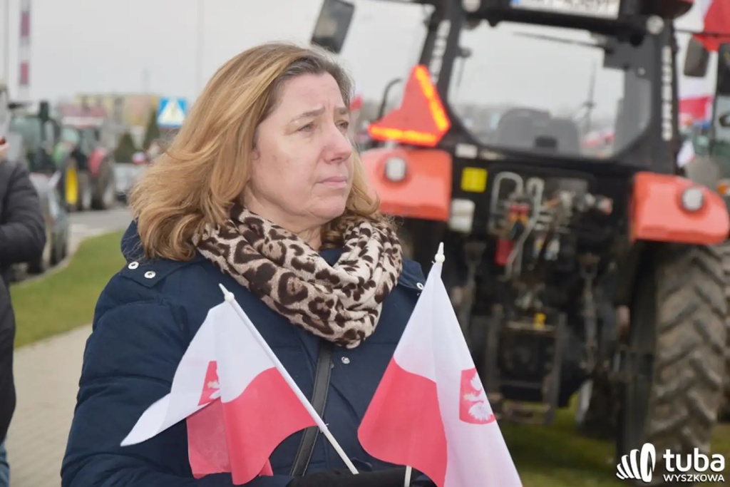 Protest rolników. 