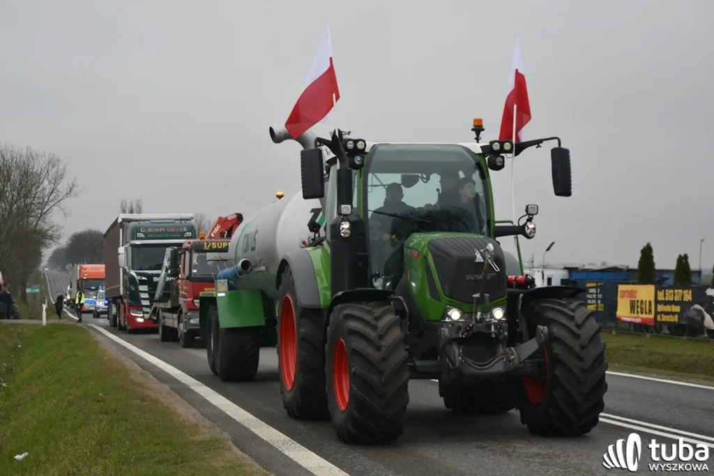 Protest rolników. 