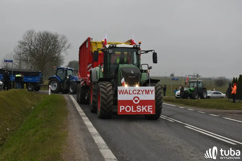 Protest rolników. 
