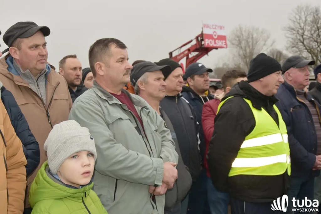 Protest rolników. 