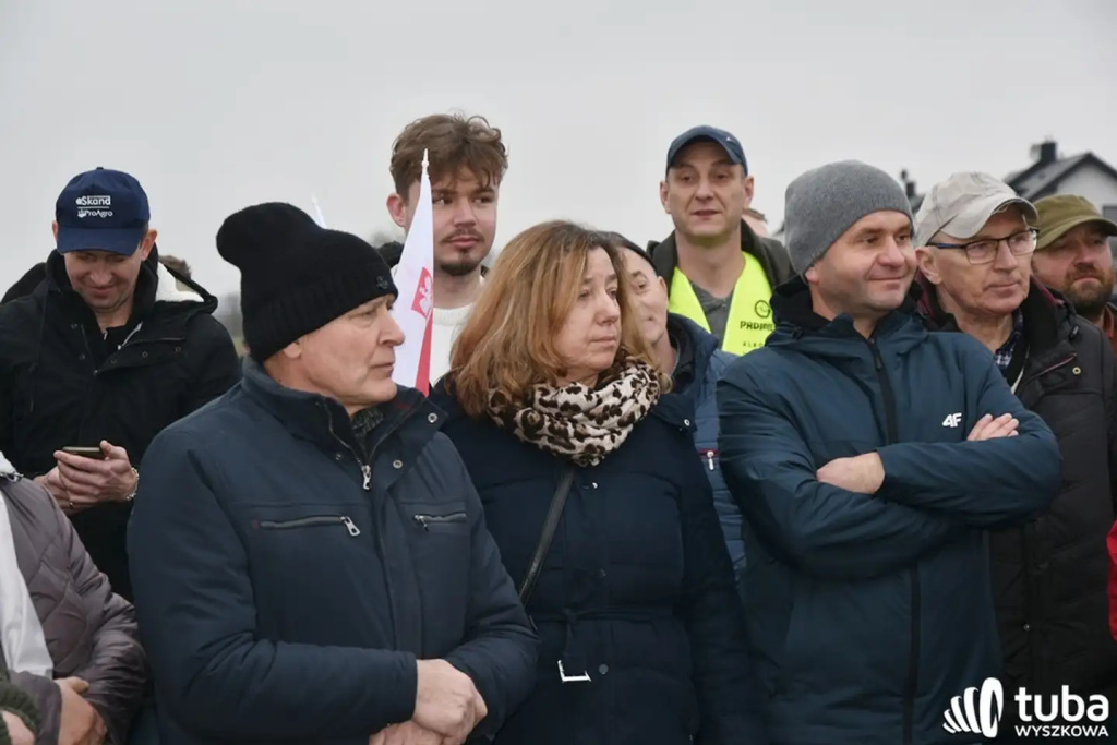 Protest rolników. 