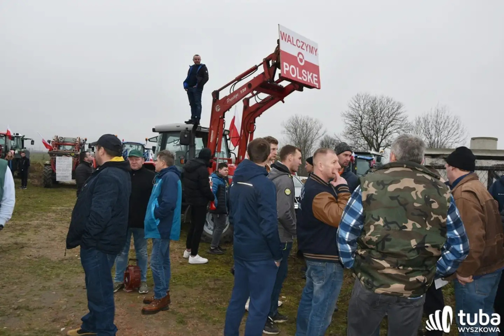 Protest rolników. 