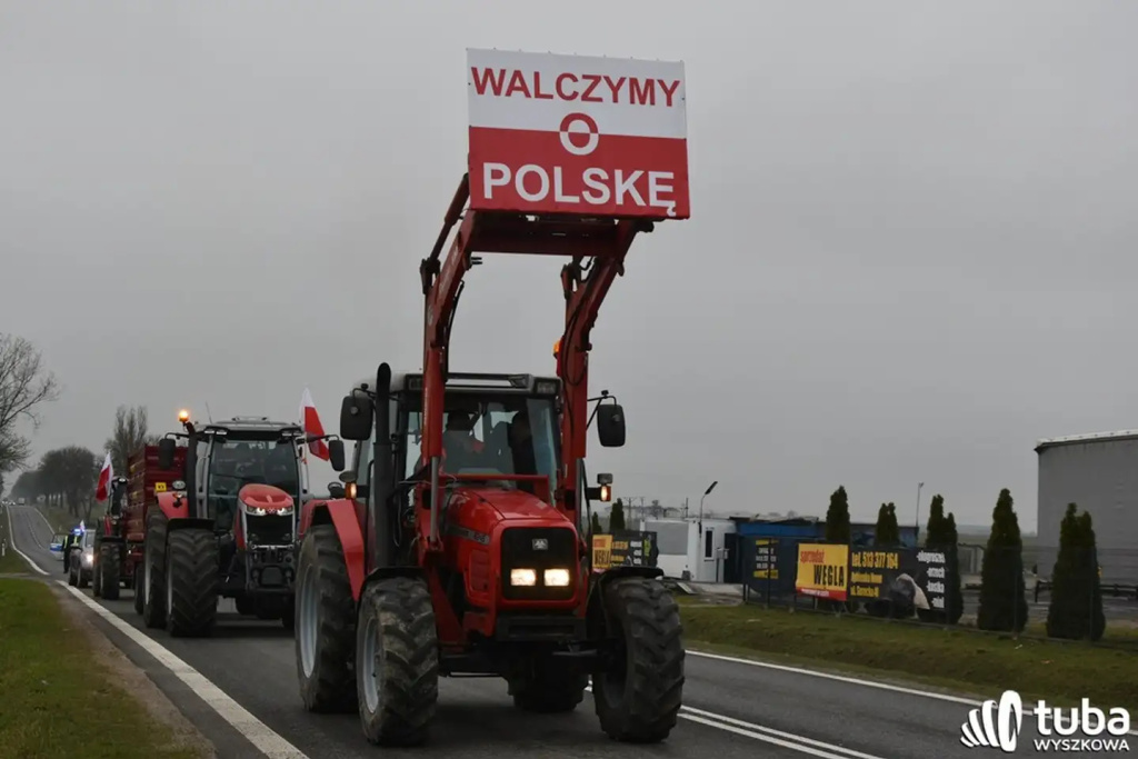 Protest rolników. 
