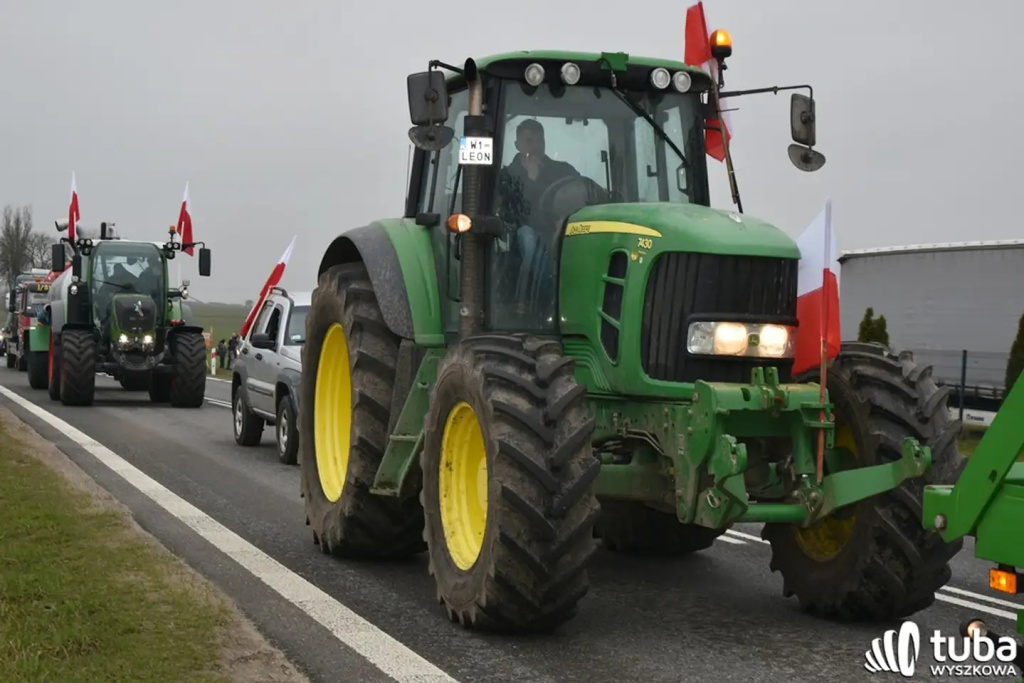 Protest rolników. 