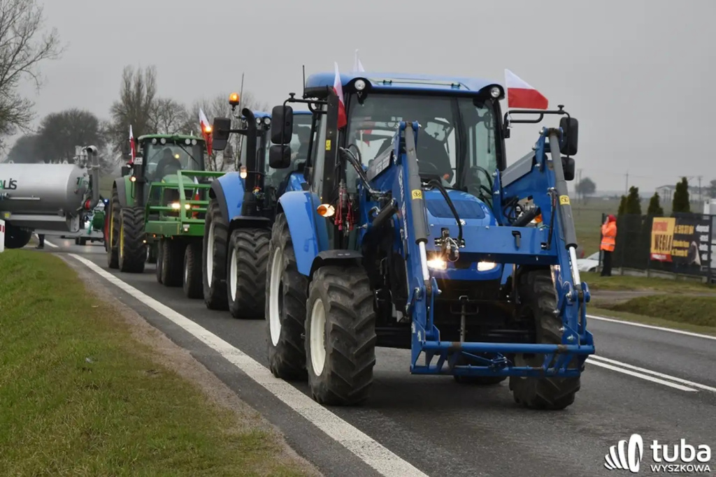 Protest rolników. 