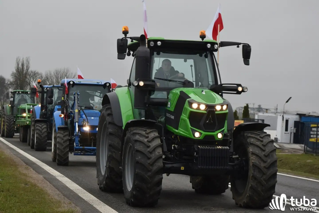 Protest rolników. 