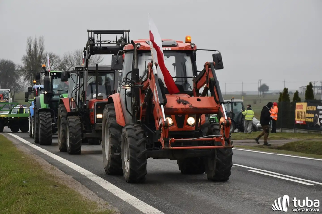 Protest rolników. 