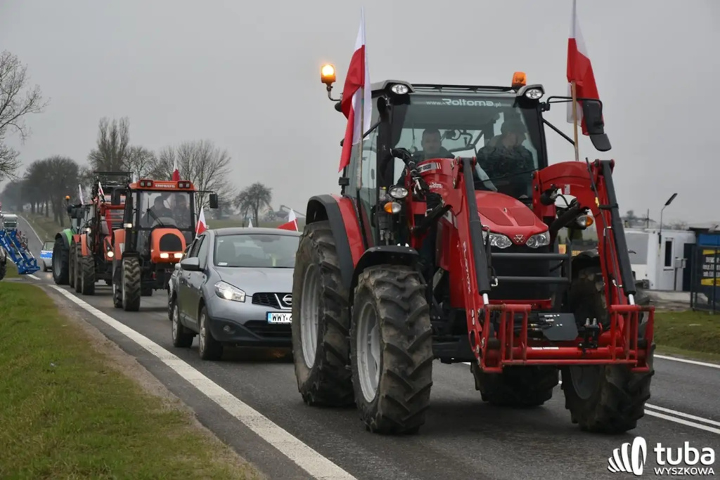Protest rolników. 