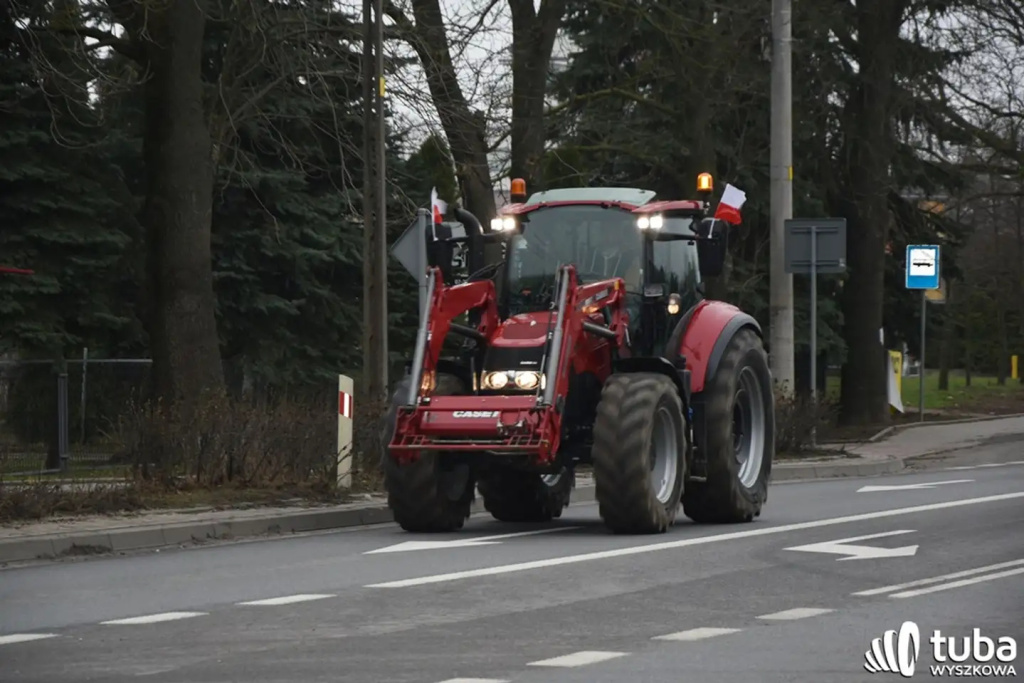 Protest rolników. 