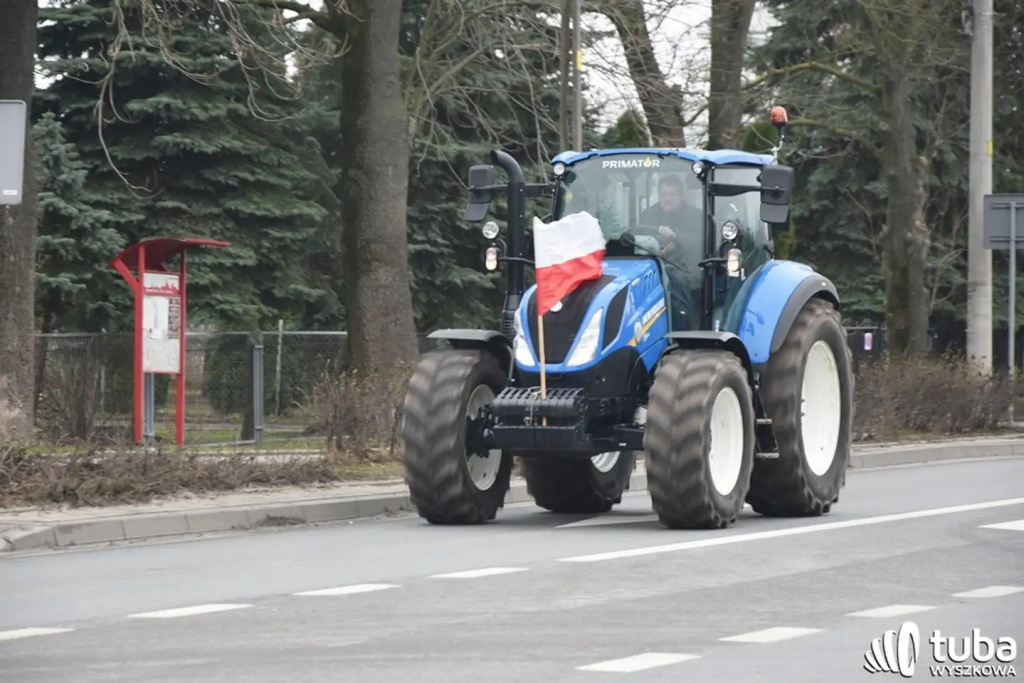 Protest rolników. 