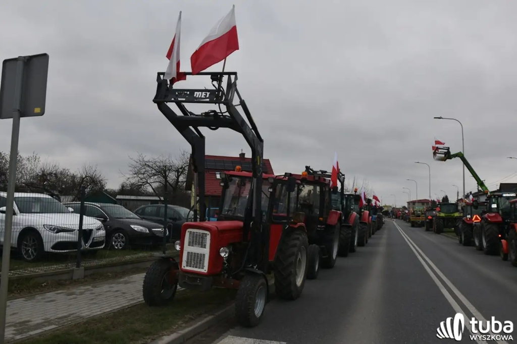 Protest rolników. 