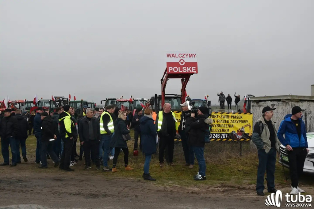 Protest rolników. 